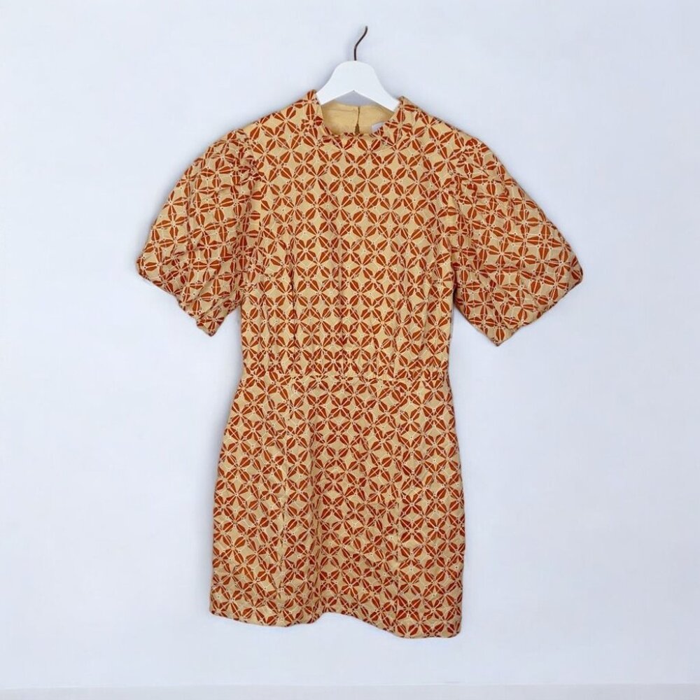 NWT LOST+WANDER Golden Dawn Mini Dress - Picture 2 of 5